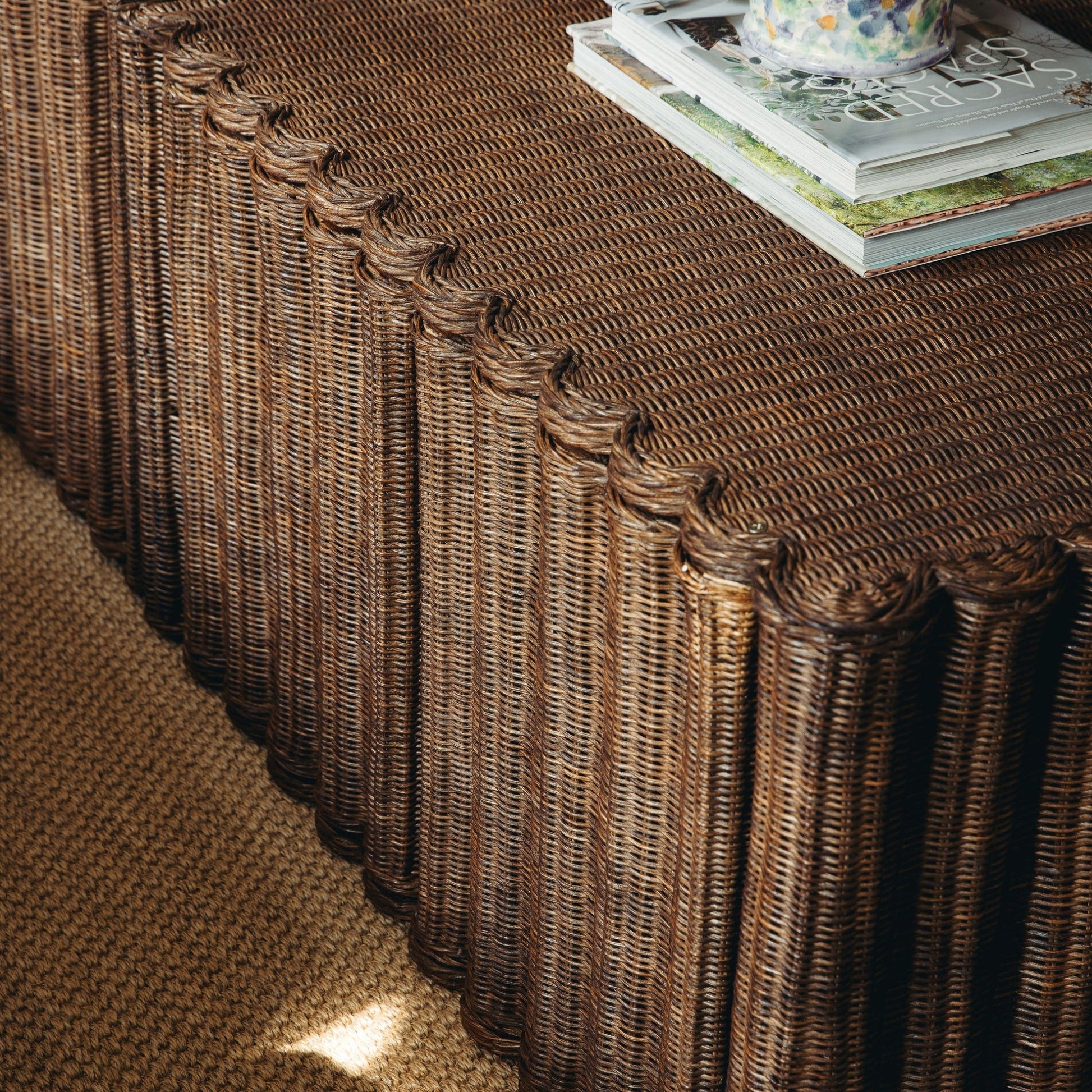 Daisy Rattan Coffee Table Coffee Tables