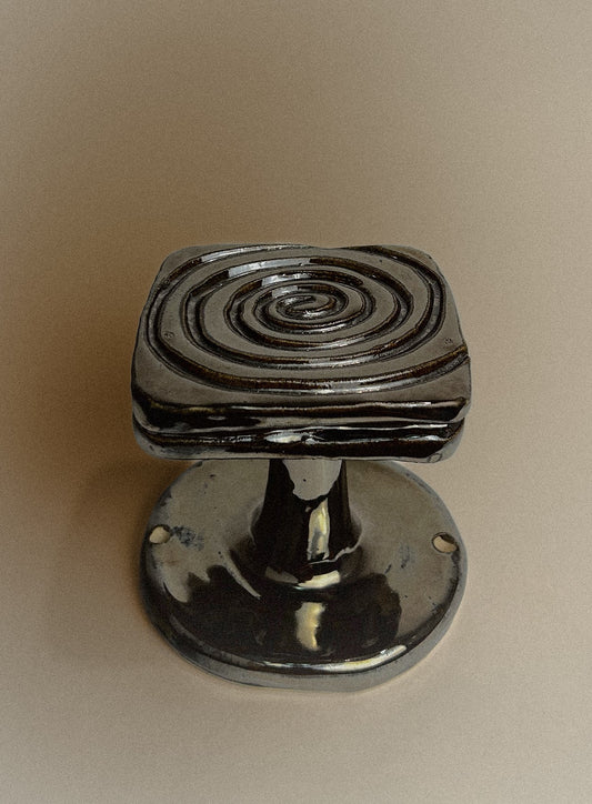 Dominga Curtain Tie Back - Chrome Hardware