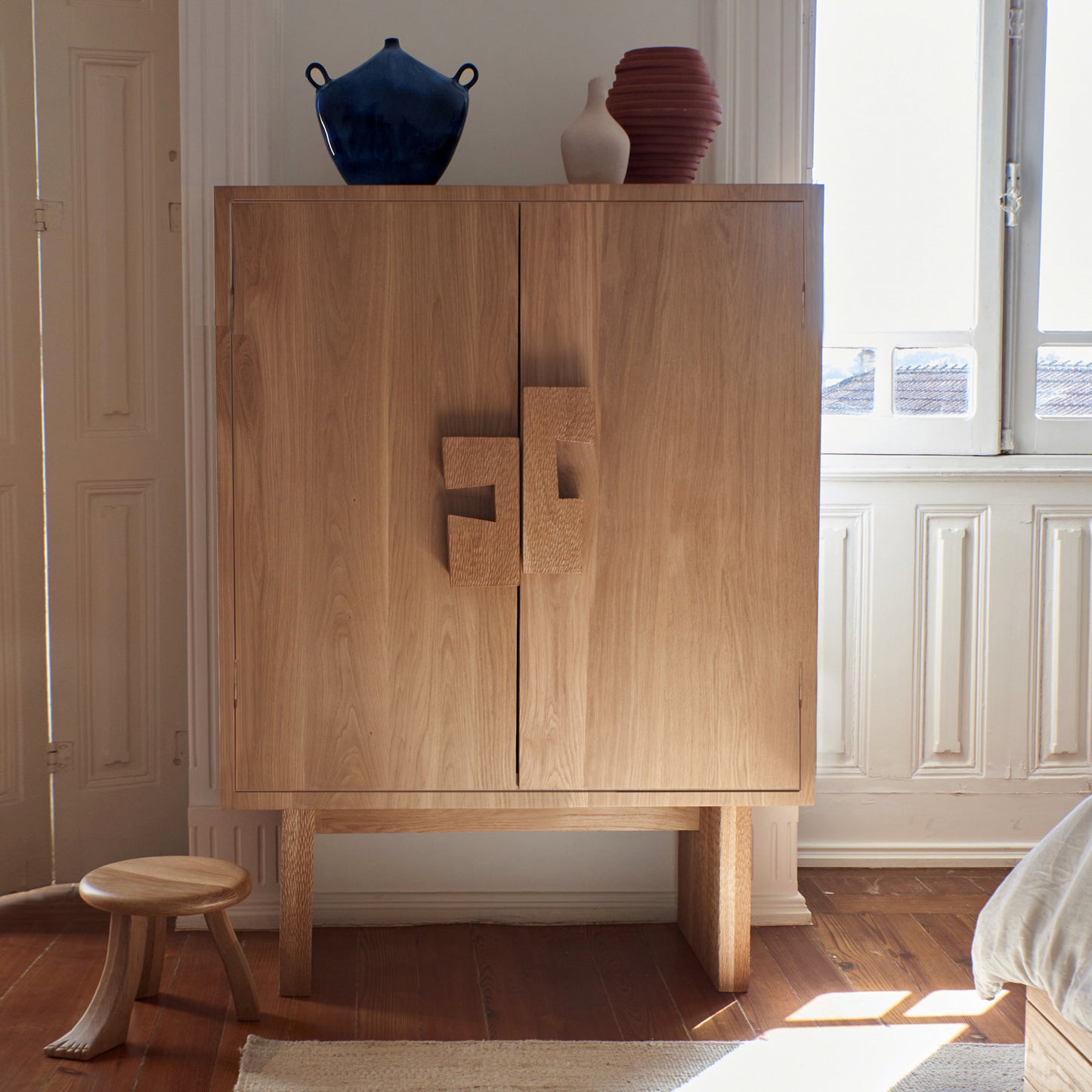 Douro Cabinet in Oak Cabinets
