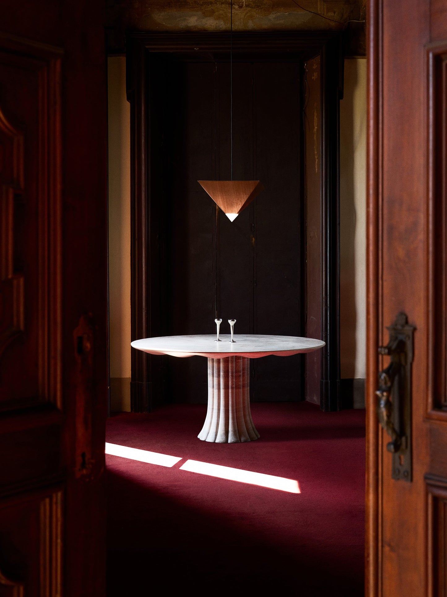 Drapery Table by Lemon Furniture Dining Tables