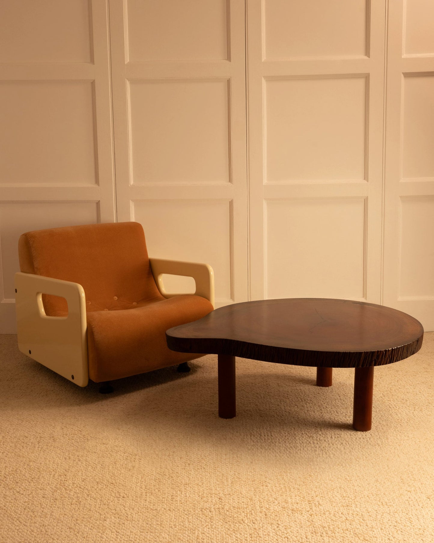 Drop-Shaped Coffee Table - Spain, 1970s Coffee Tables