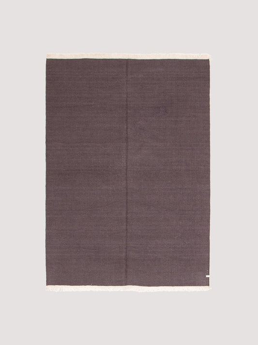 Emile Flatweave Rug in Charcoal, 5'7" x 7'10" Rugs