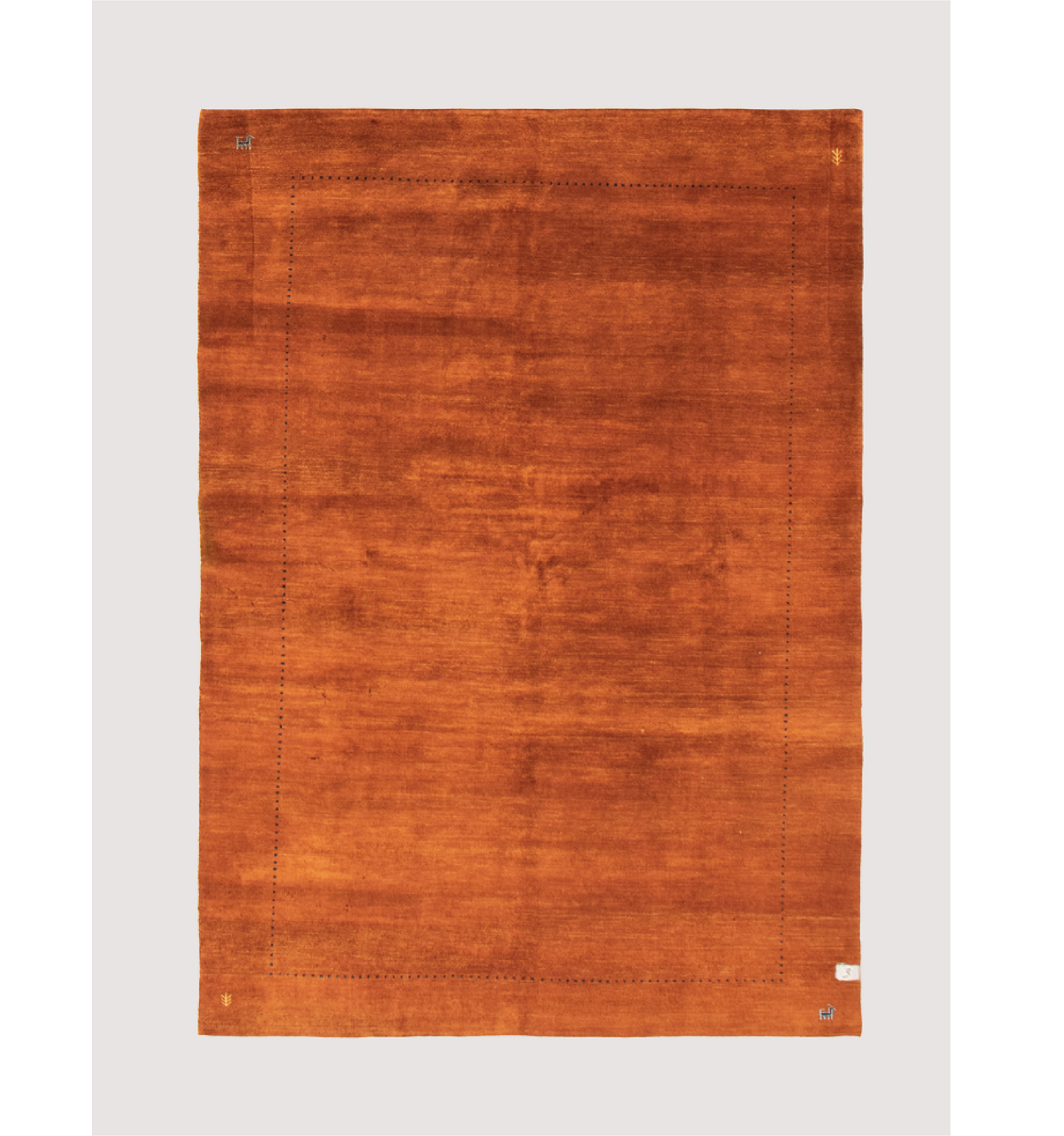 Gabbeh Rug in Autumnal, 5'7" x 7'10"