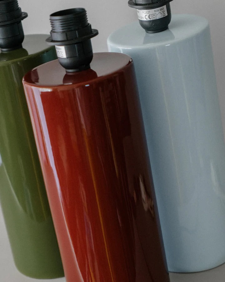 Giro Lamp in Baby Blue Table Lamps