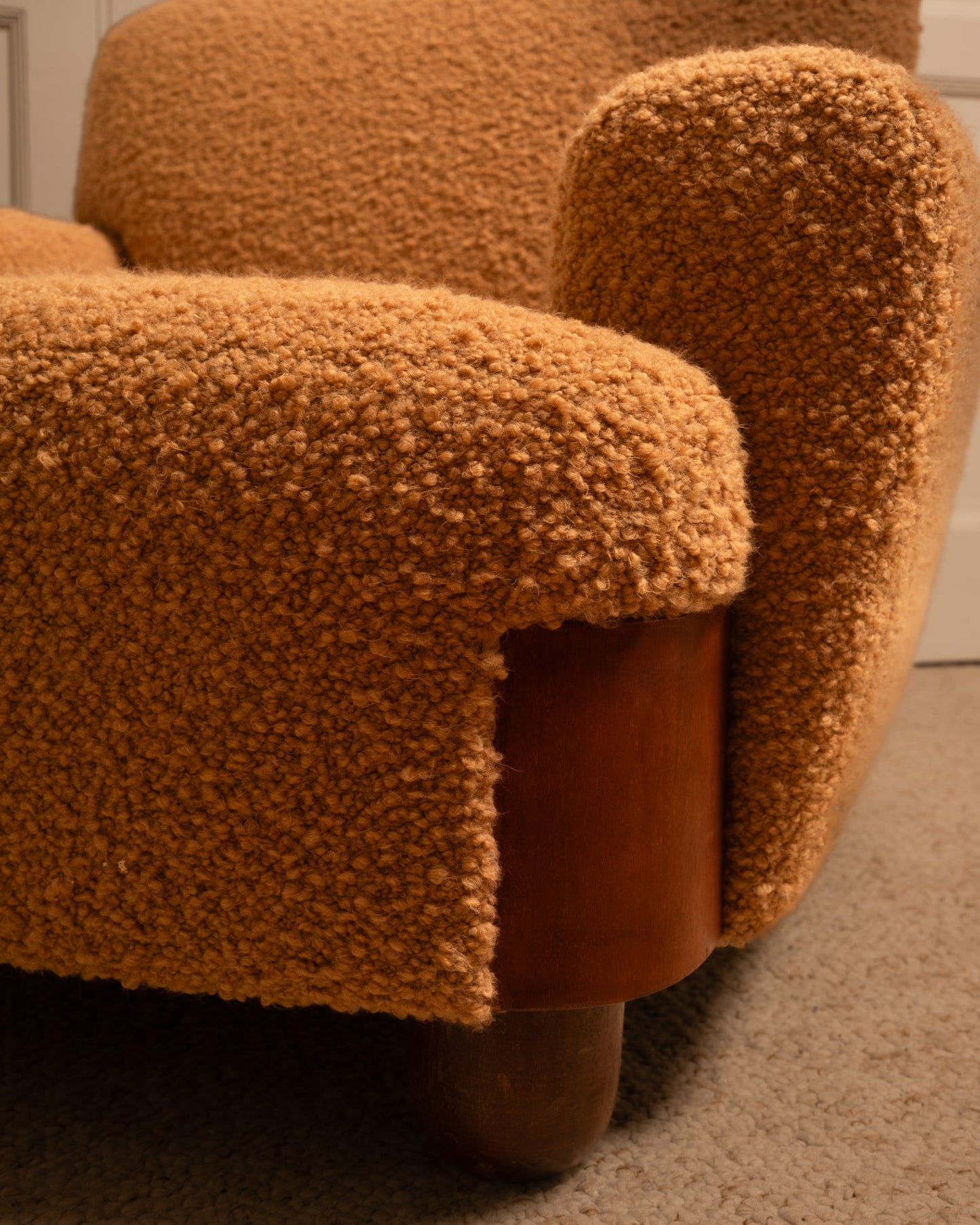 Pair of Italian Armchairs, 1970s Chairs
