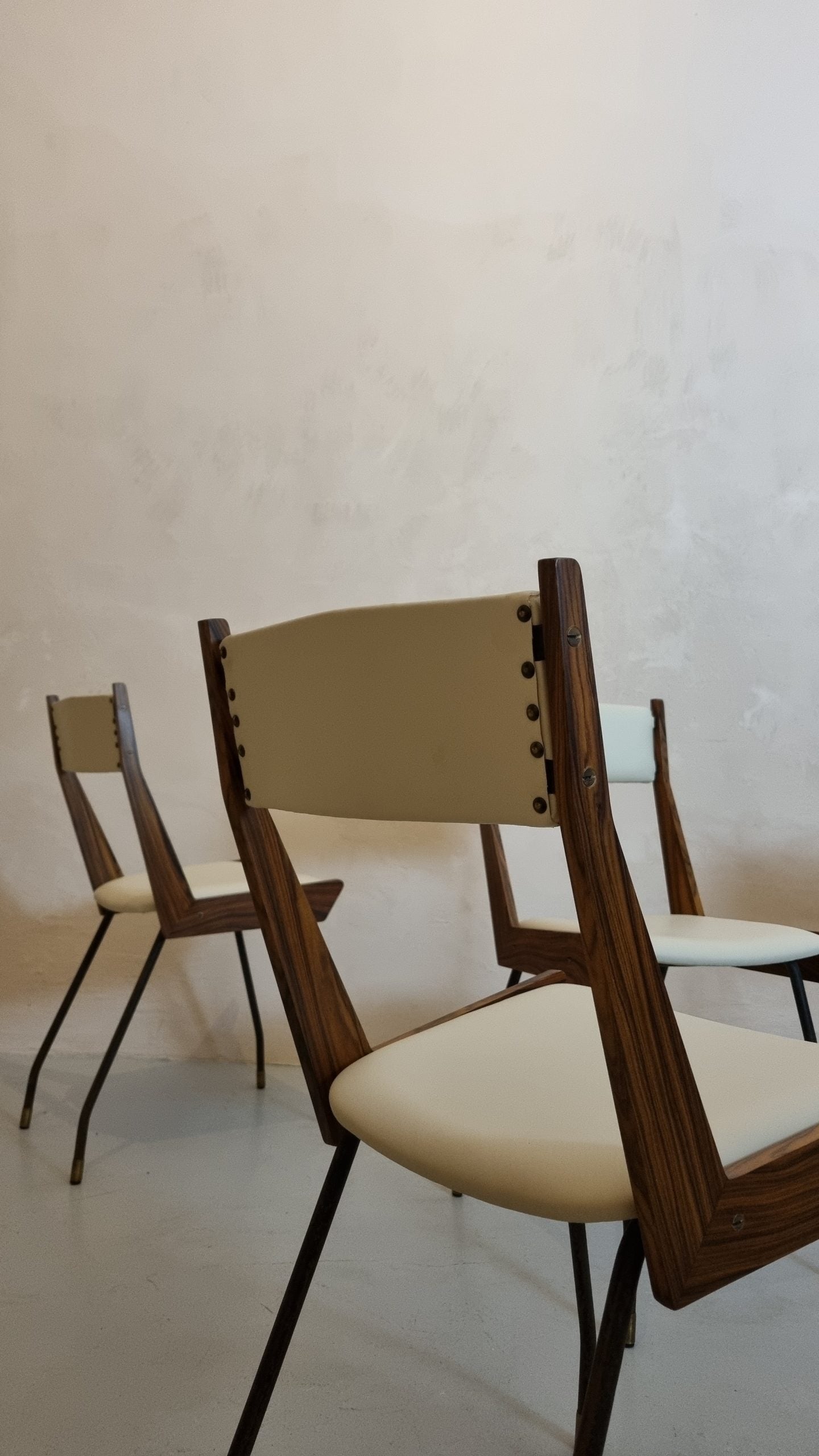 Italian Chairs by Carlo Ratti (Set of 6) Chairs Vintage