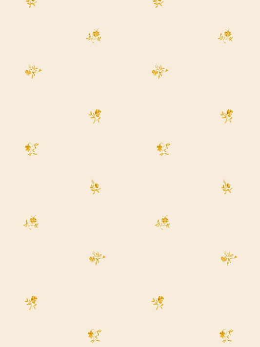 Juliette Florienne Grasscloth  Wallpaper in Desert Dune