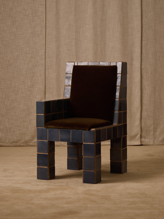 Jura Tiled Accent Chair Chairs