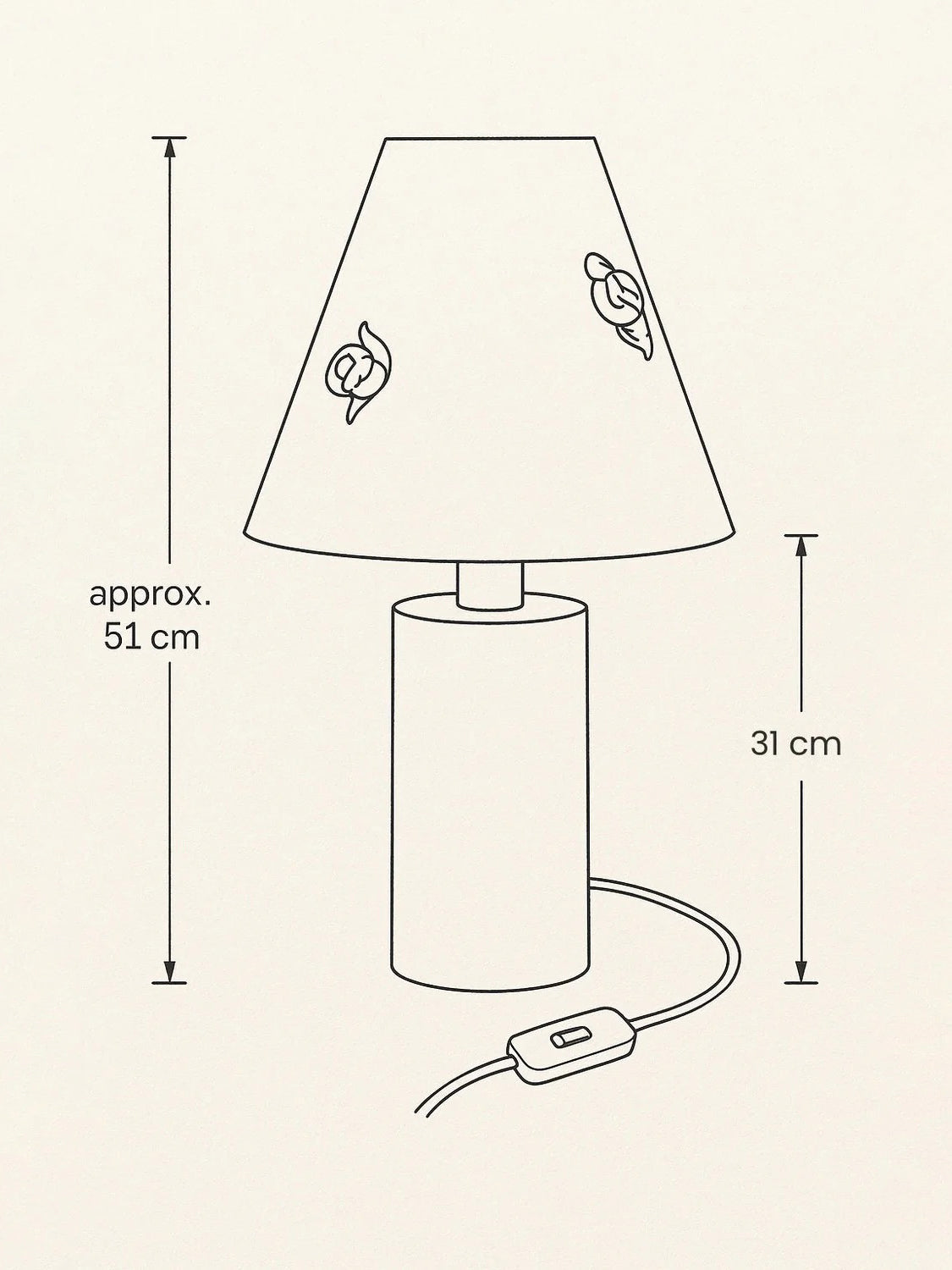 Kaia Ceramic Table Lamp Table Lamps