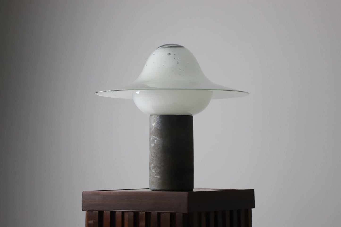 Large "Scavo" Table Lamp by Alfredo Barbini Table Lamps