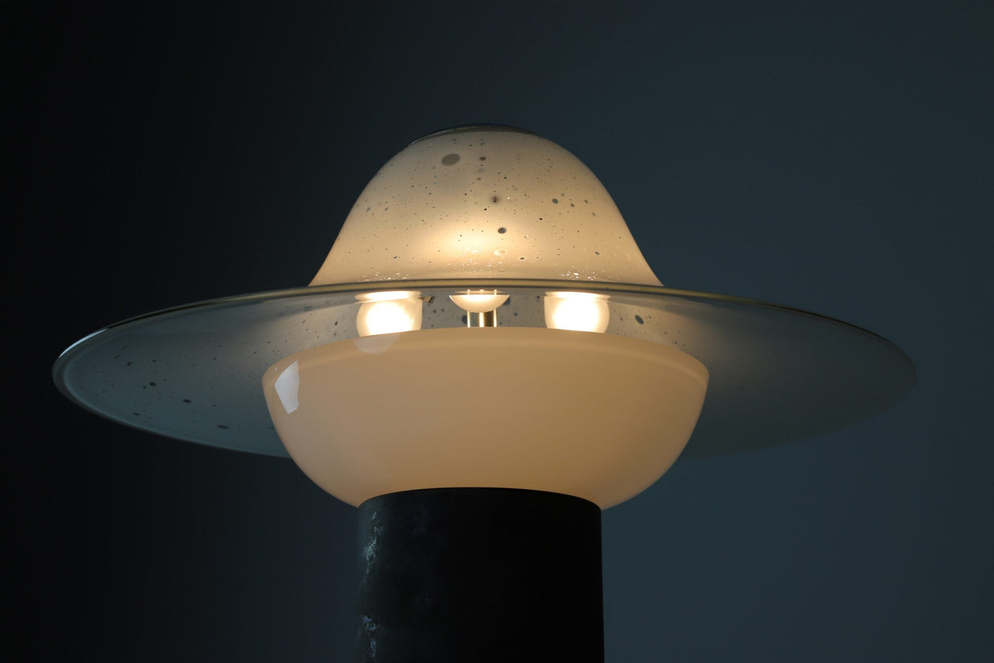 Large "Scavo" Table Lamp by Alfredo Barbini Table Lamps