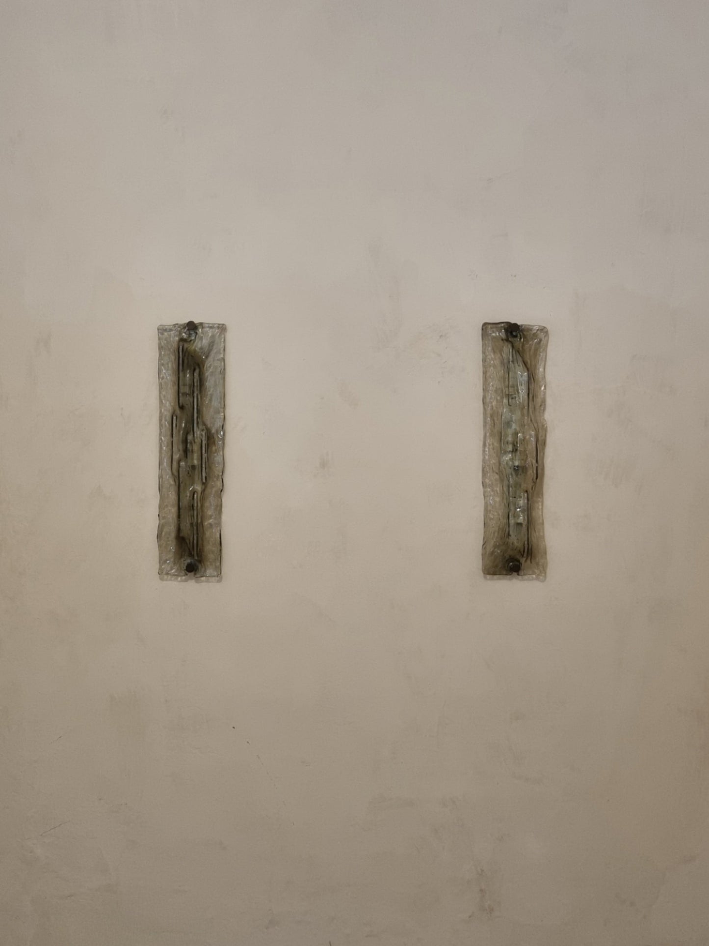 Large Wall Sconces Designed by Toni Zuccheri for Venini, 1960 Sconces