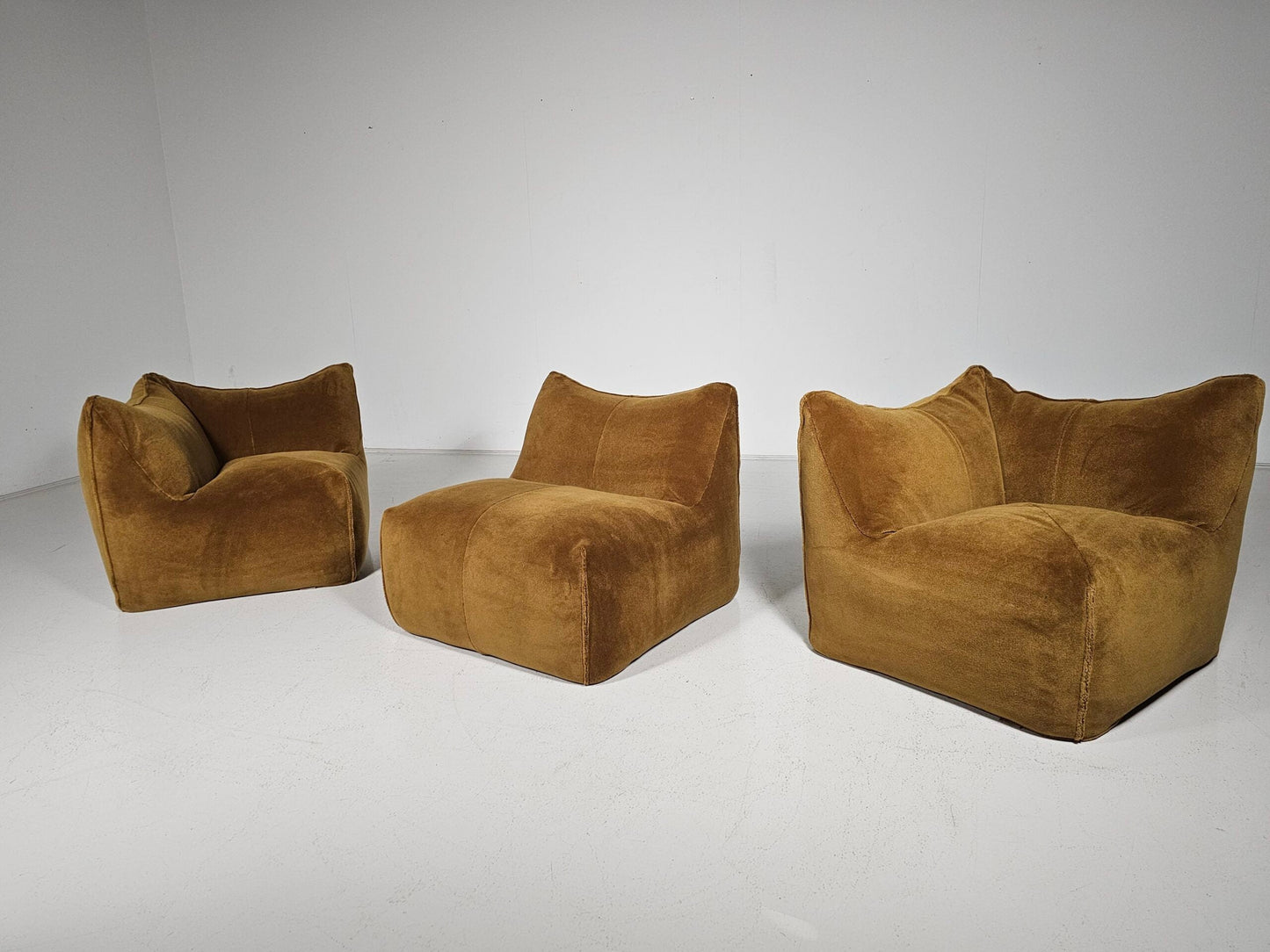 Le Bambole 3-Seater Sofa by Mario Bellini for B&B Italia, 1970s Sofas