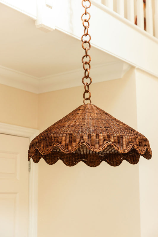 Lily Rattan Pendant Shade Pendant Lights