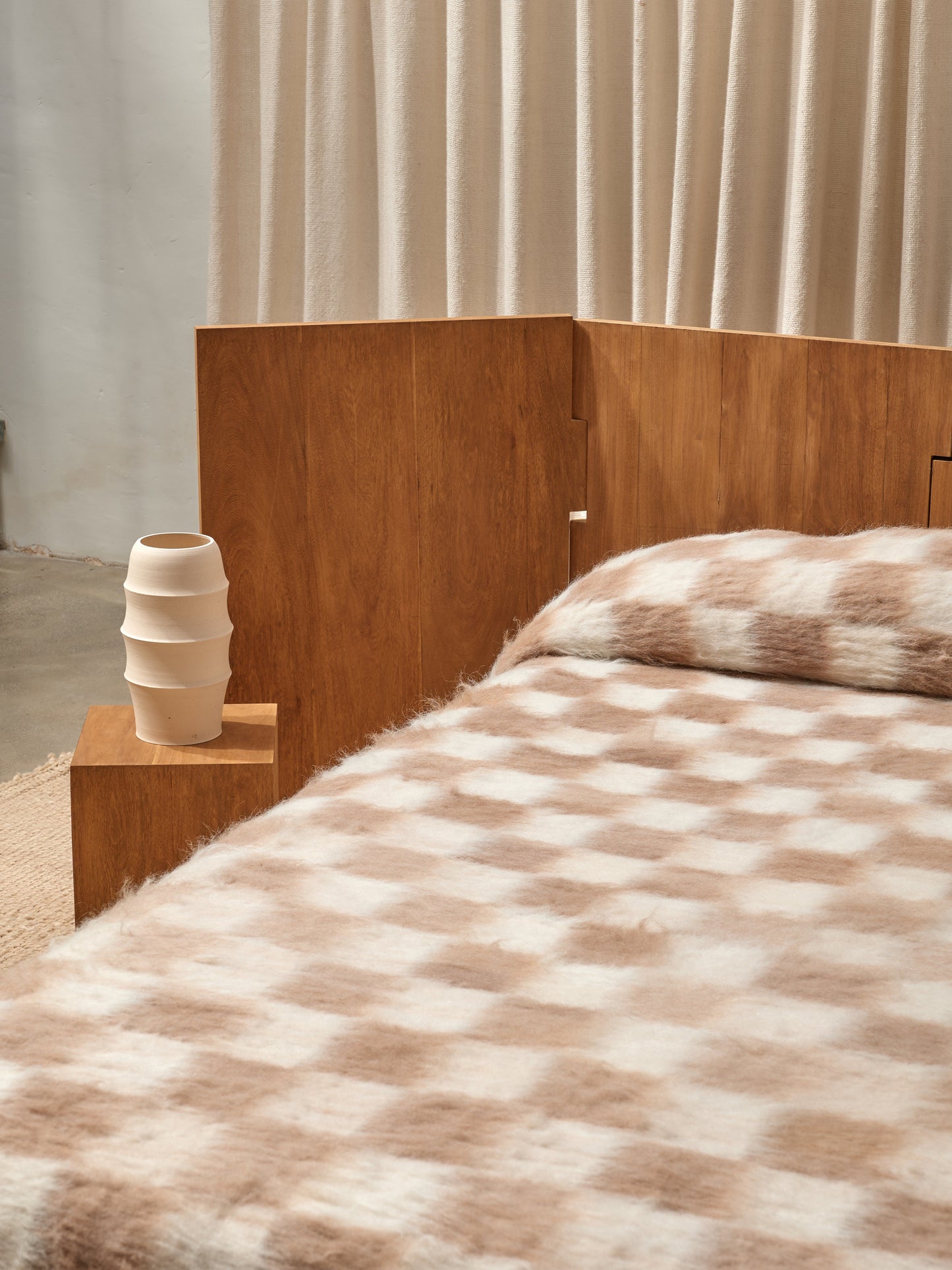Llama Damero I Bed Quilt Quilts