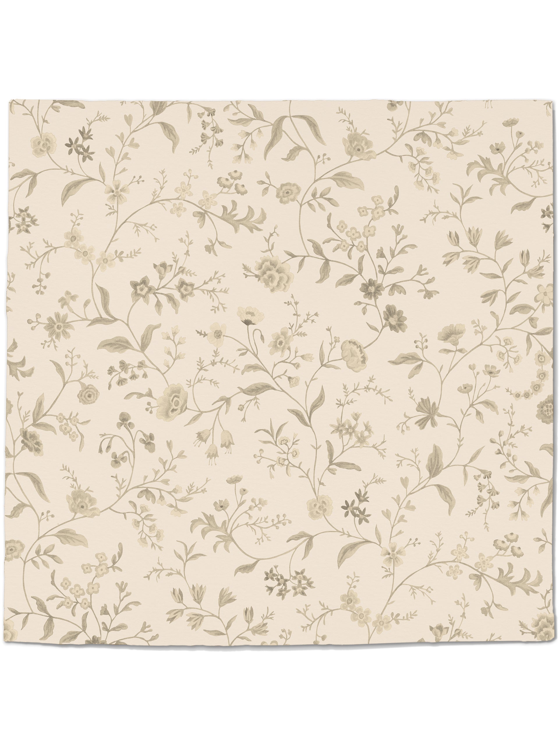 Loom Primavera  Wallpaper in Meringue
