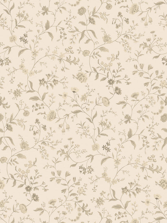 Loom Primavera  Wallpaper in Meringue