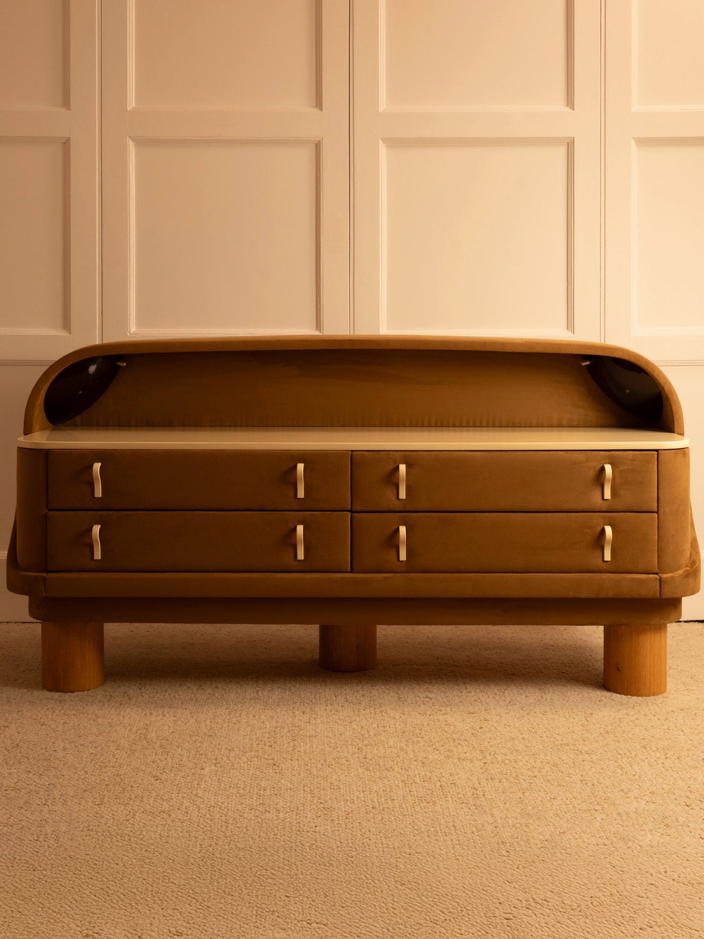 Luminous Chest of Drawers - Italy, 1970s Dressers