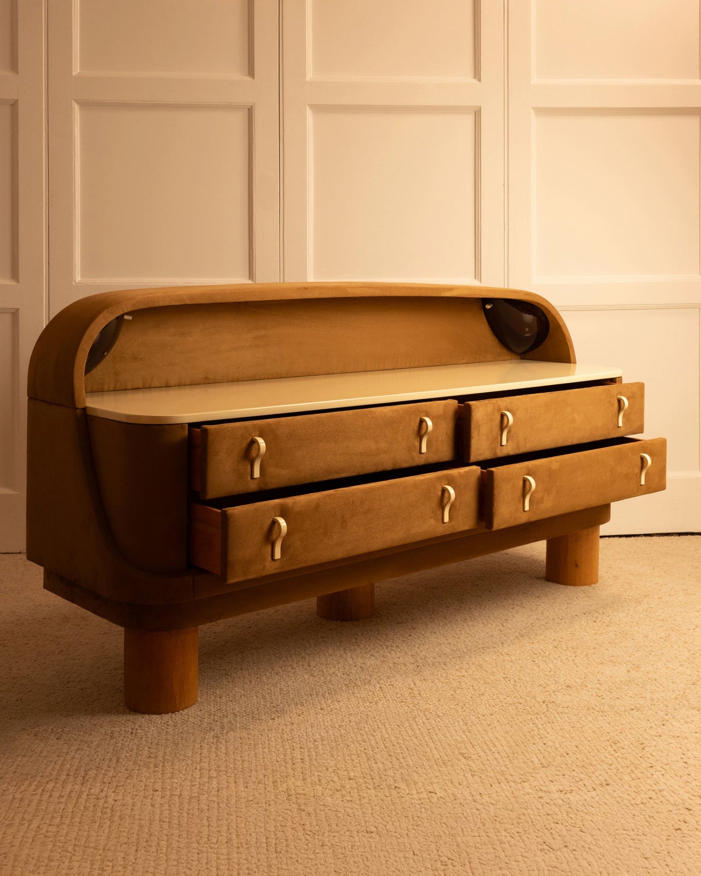 Luminous Chest of Drawers - Italy, 1970s Dressers