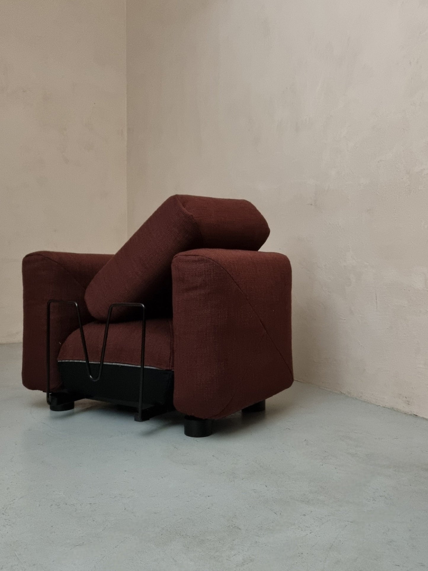 Marius & Marius 3-Piece Armchairs Designed by Mario Marenco for Arflex Chairs
