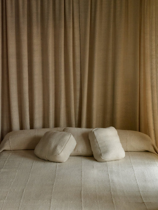 Otono Blanca Marshmallow Pillow - Light Texture Pillows