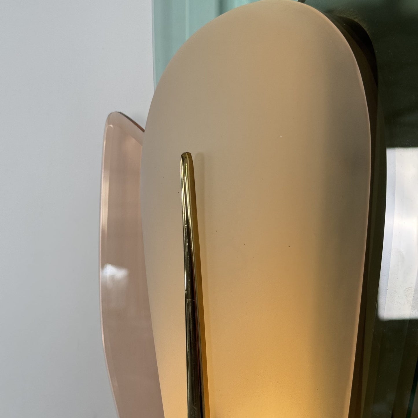 Max Ingrand for Fontana Arte, Rare Pair of Large Sconces, Italy, 1955 Sconces