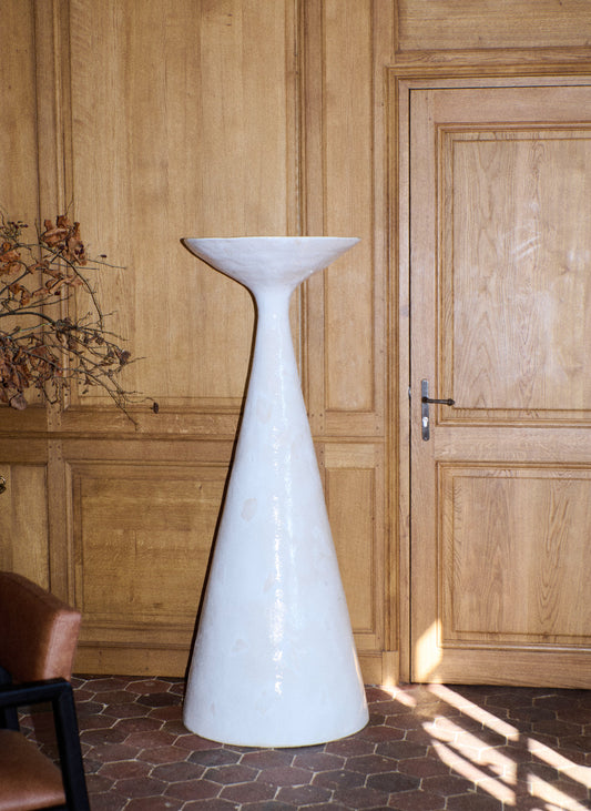 Melides Floor Light No1 in White Floor Lamps