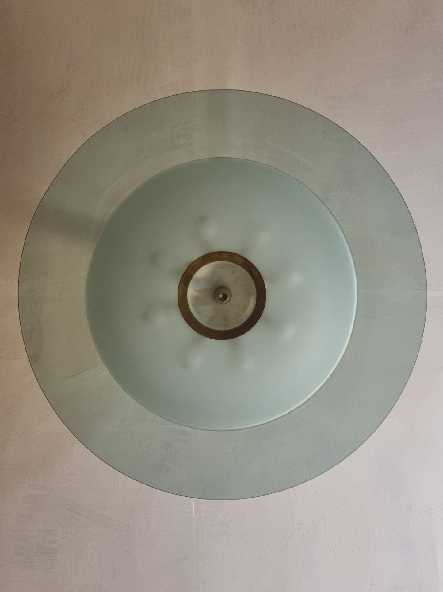 Mod. 1462A Large Ceiling Lamp by Max Ingrand for Fontana Arte, 1955 Flush Mounts