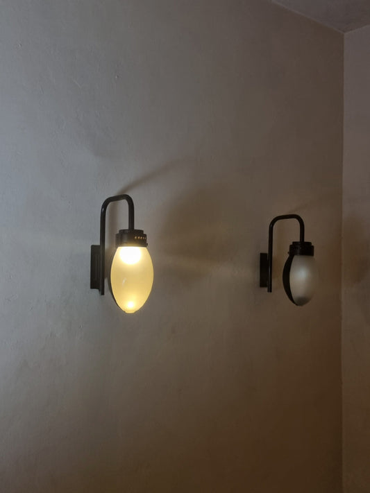 Mod. 3052 Ochetta Wall Sconces by Franco Albini and Franca Helg Sconces