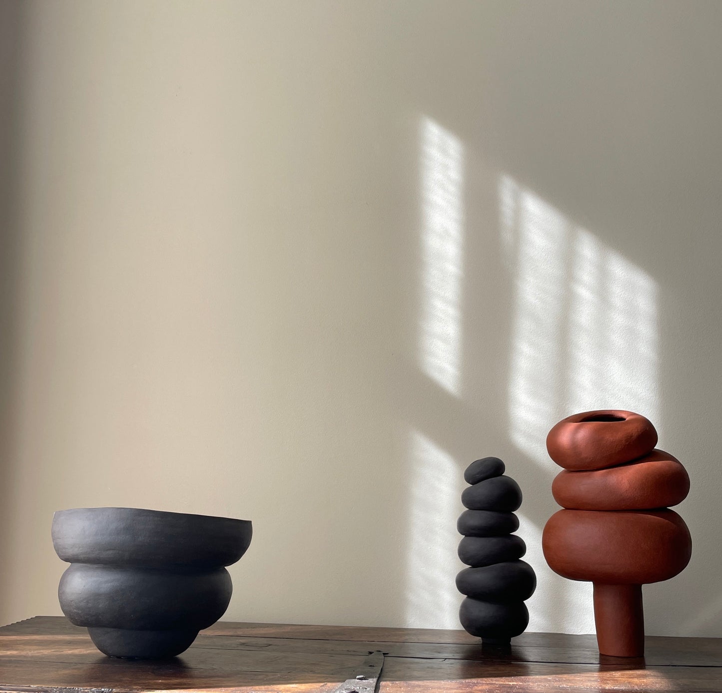 Modder Stepping Up by Francoise Jeffrey Sculptures