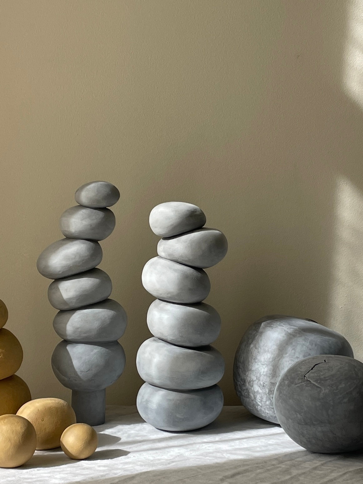 Modder Miracle Watcher by Francoise Jeffrey Sculptures