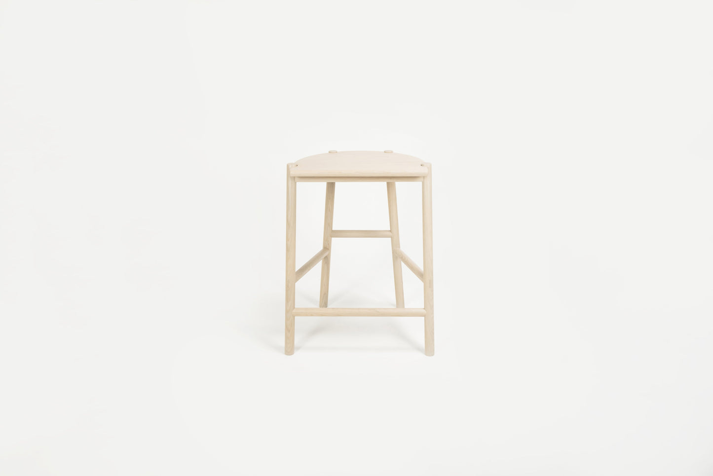 Moon Stool in Nude Counter Stools Bar Stools