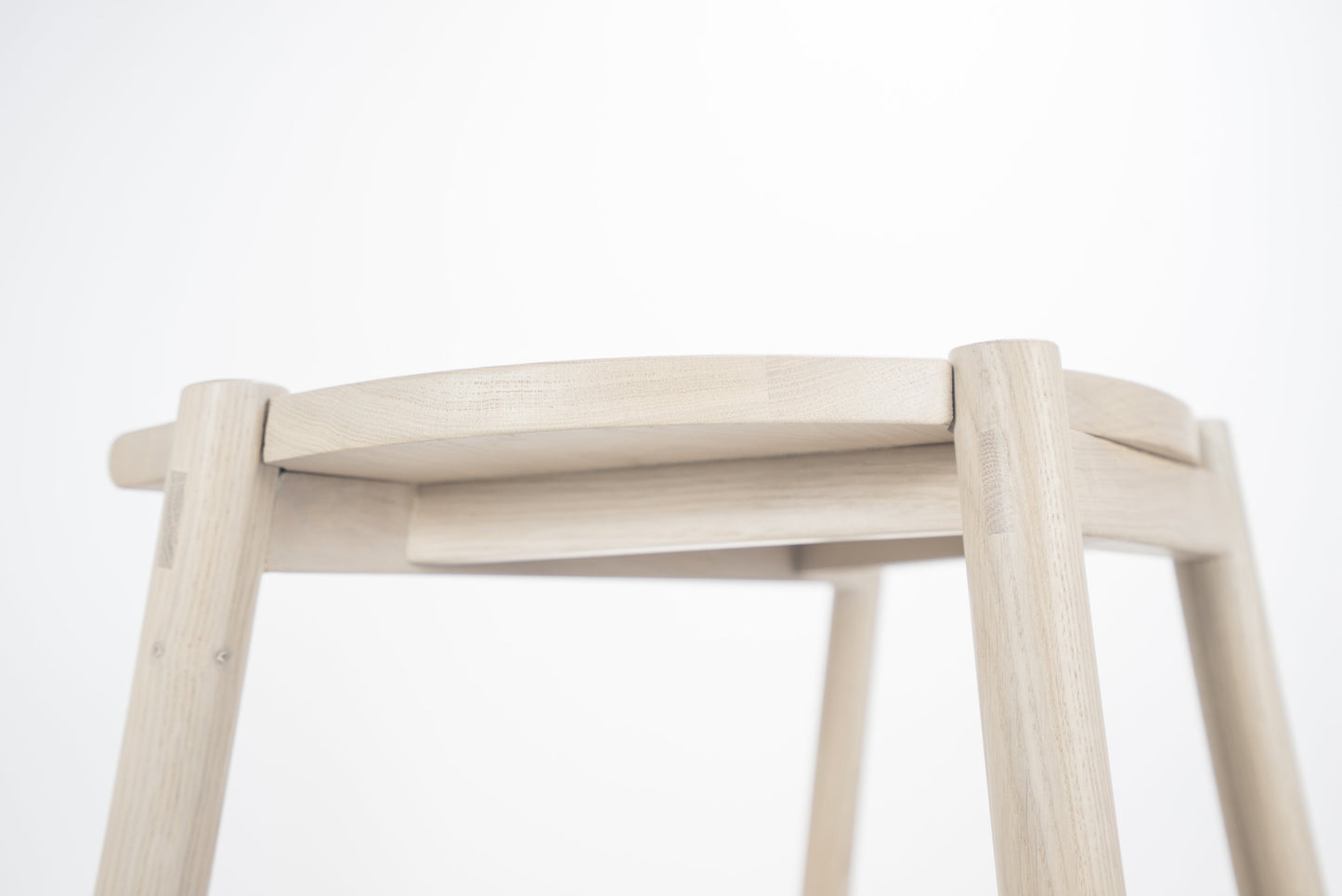 Moon Stool in Nude Counter Stools Bar Stools