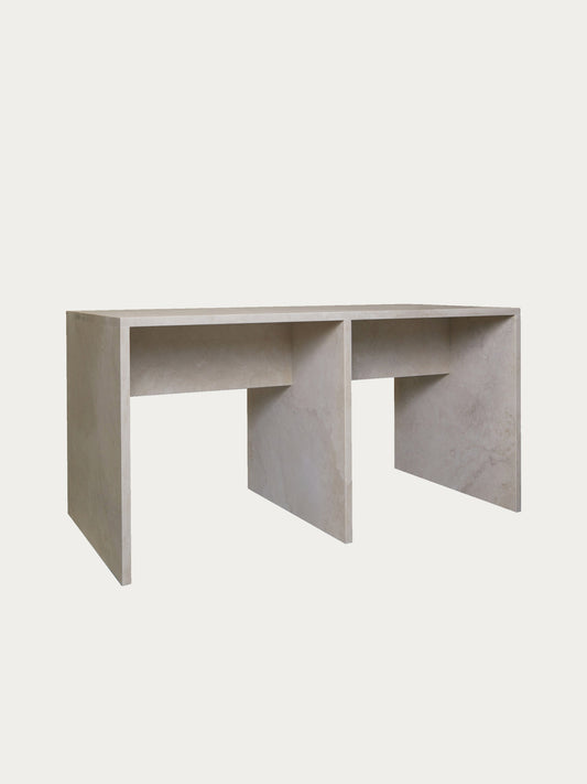 No.113 Travertine Console Table I Consoles