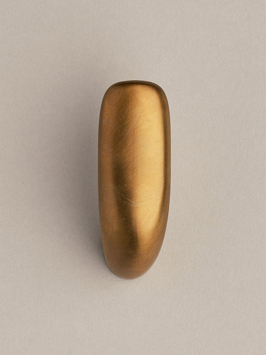 Noor Hook - Amber Brass Hardware