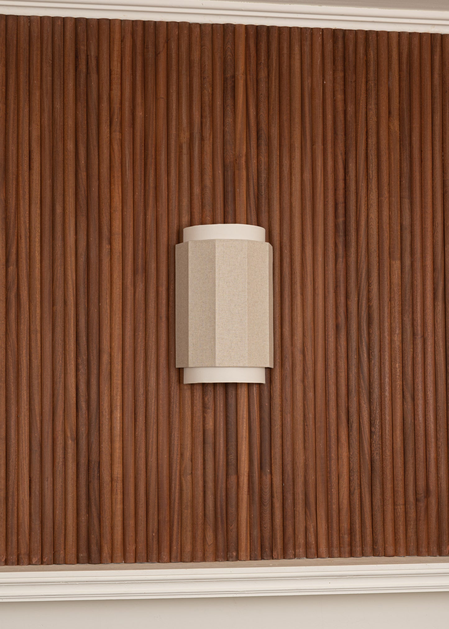 Okla Linen Sconce by Simone & Marcel Sconces