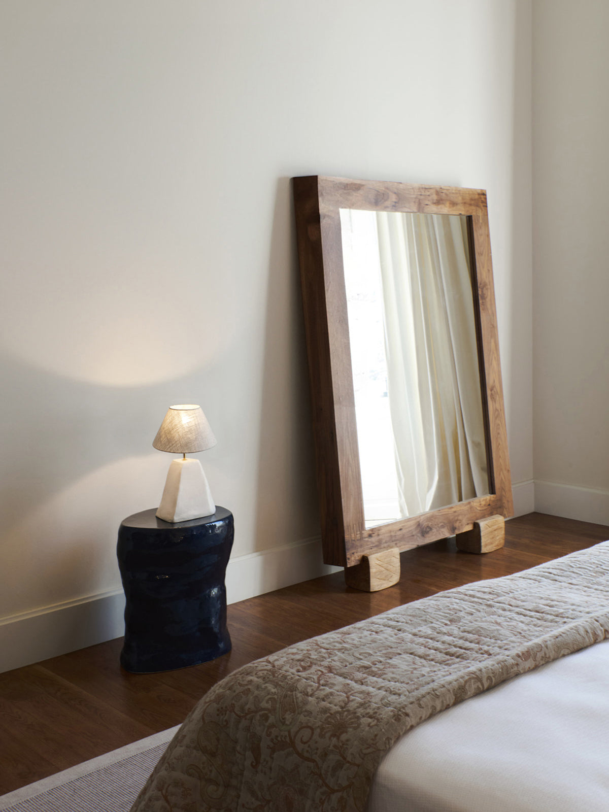 Ola Mirror in Walnut Mirrors