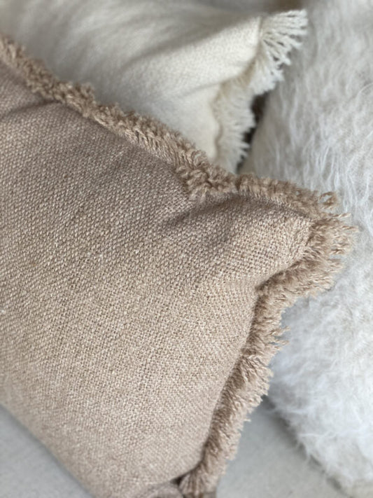 Otono Camel Pillow - Light Texture Pillows