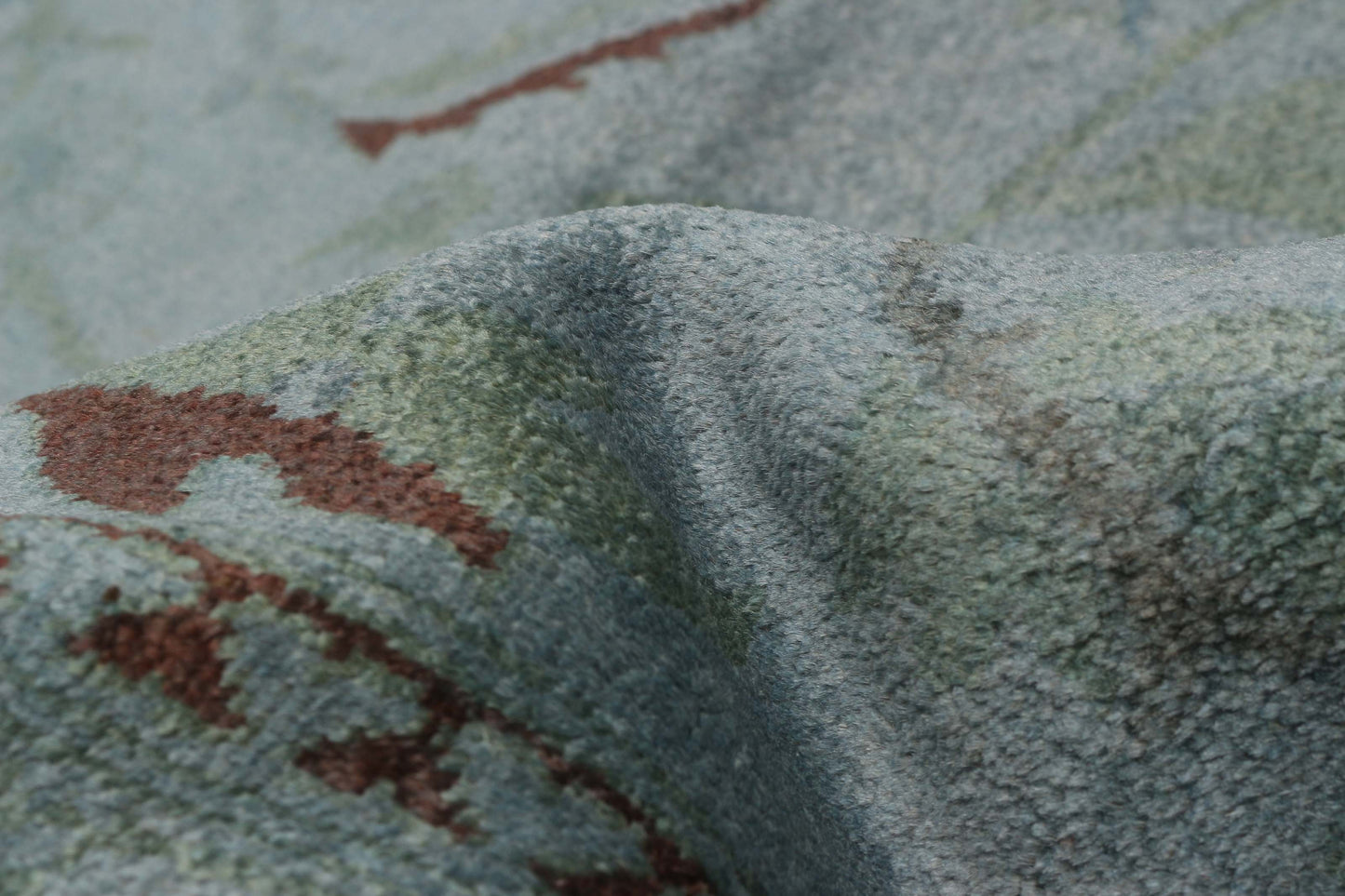 Overdyed Rug in Celeste Rugs