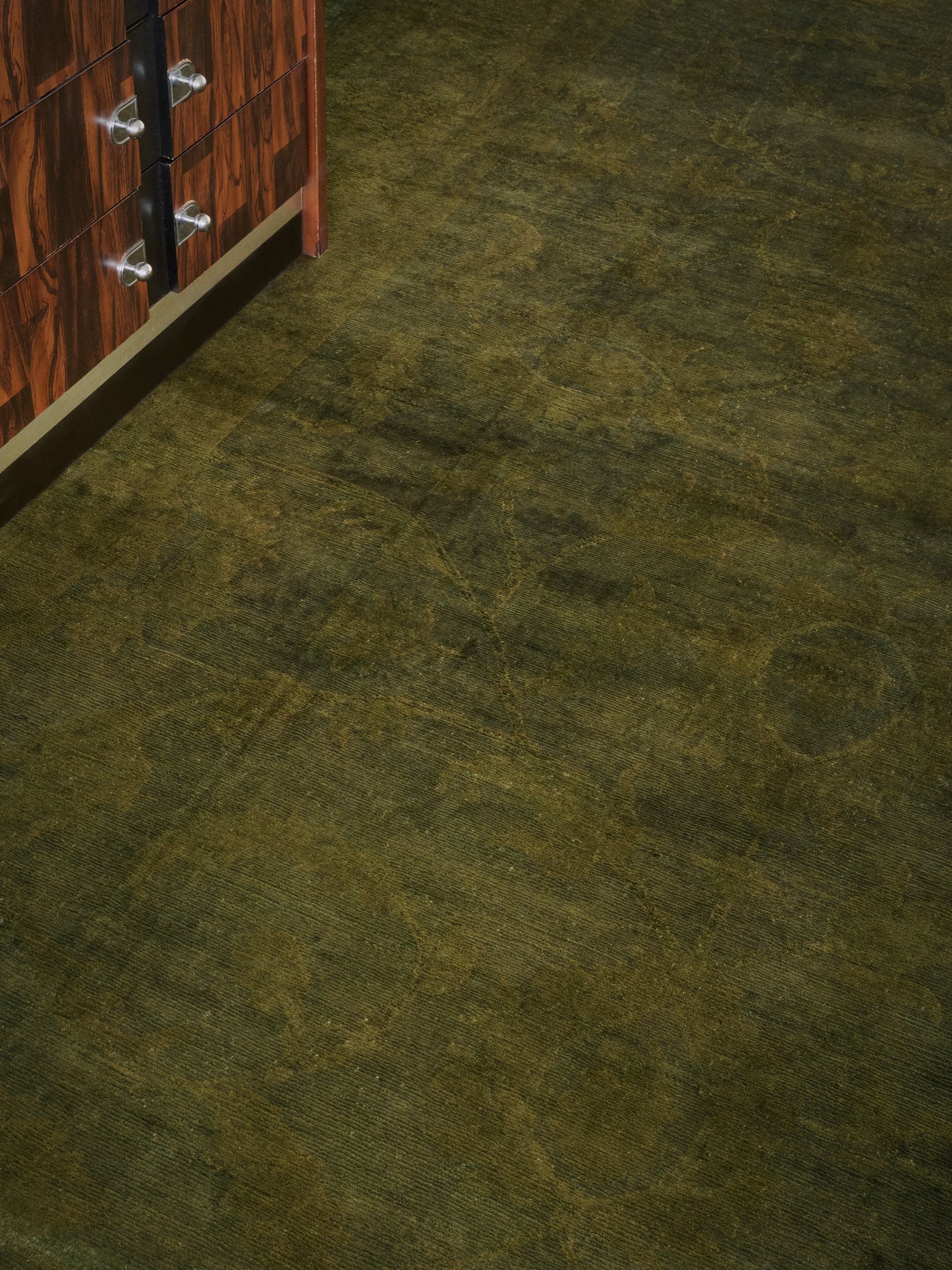 Overdyed Rug in Moss Rugs