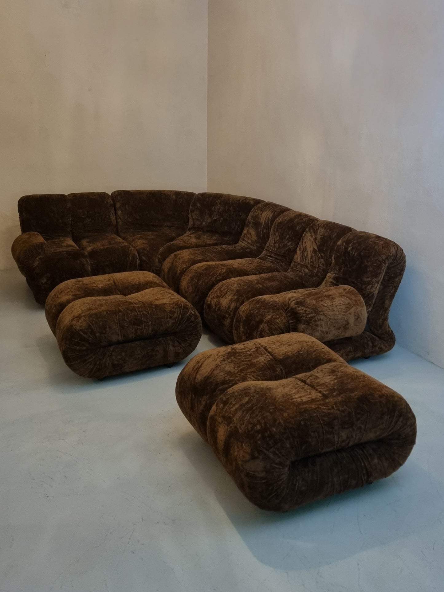 Pagru Sofa by Claudio Vagnoni for 1P Industria Chimica per L' Arredamento 1969 Sofas Vintage