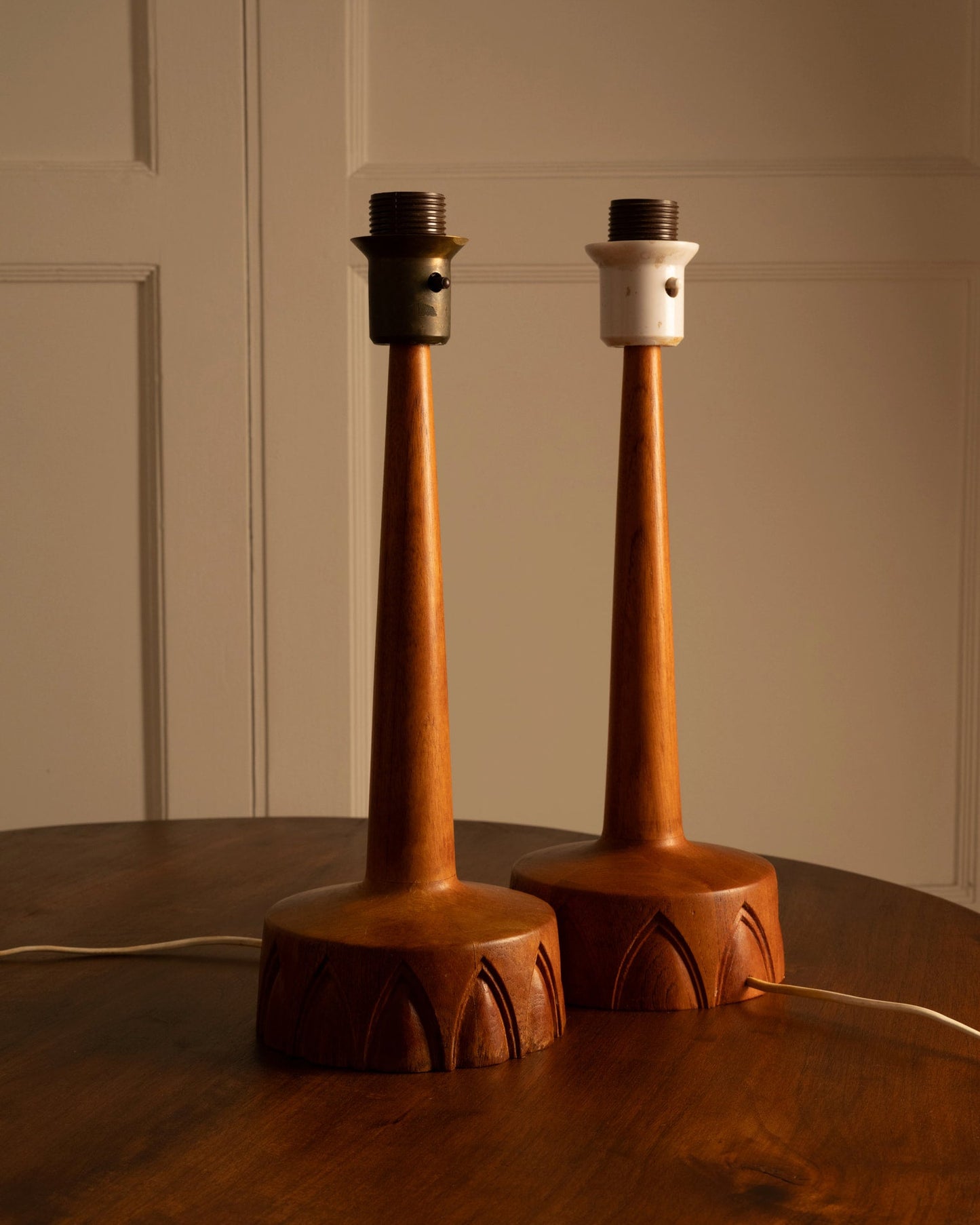 Pair of Swedish Lamps - 1960s Table Lamps
