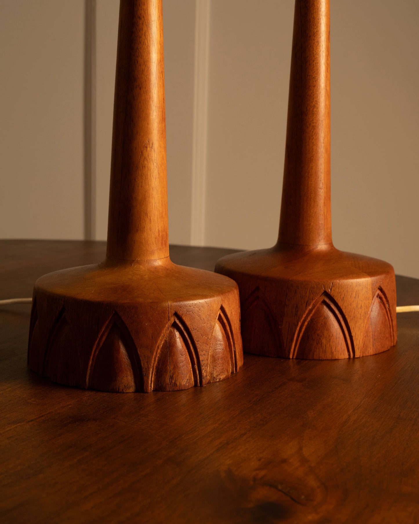 Pair of Swedish Lamps - 1960s Table Lamps