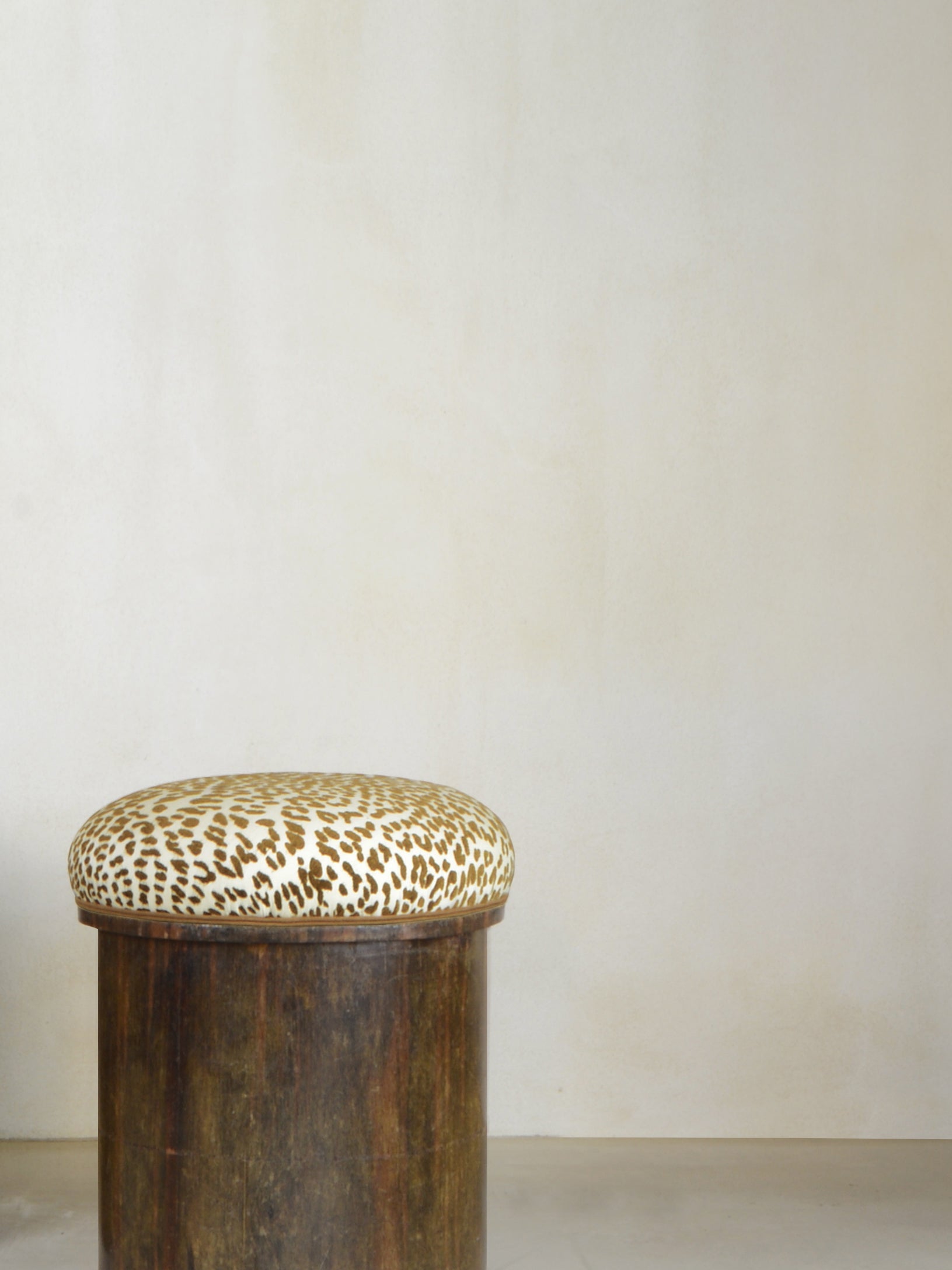 Pair of Animalier Wood Stools, 1930s Stools