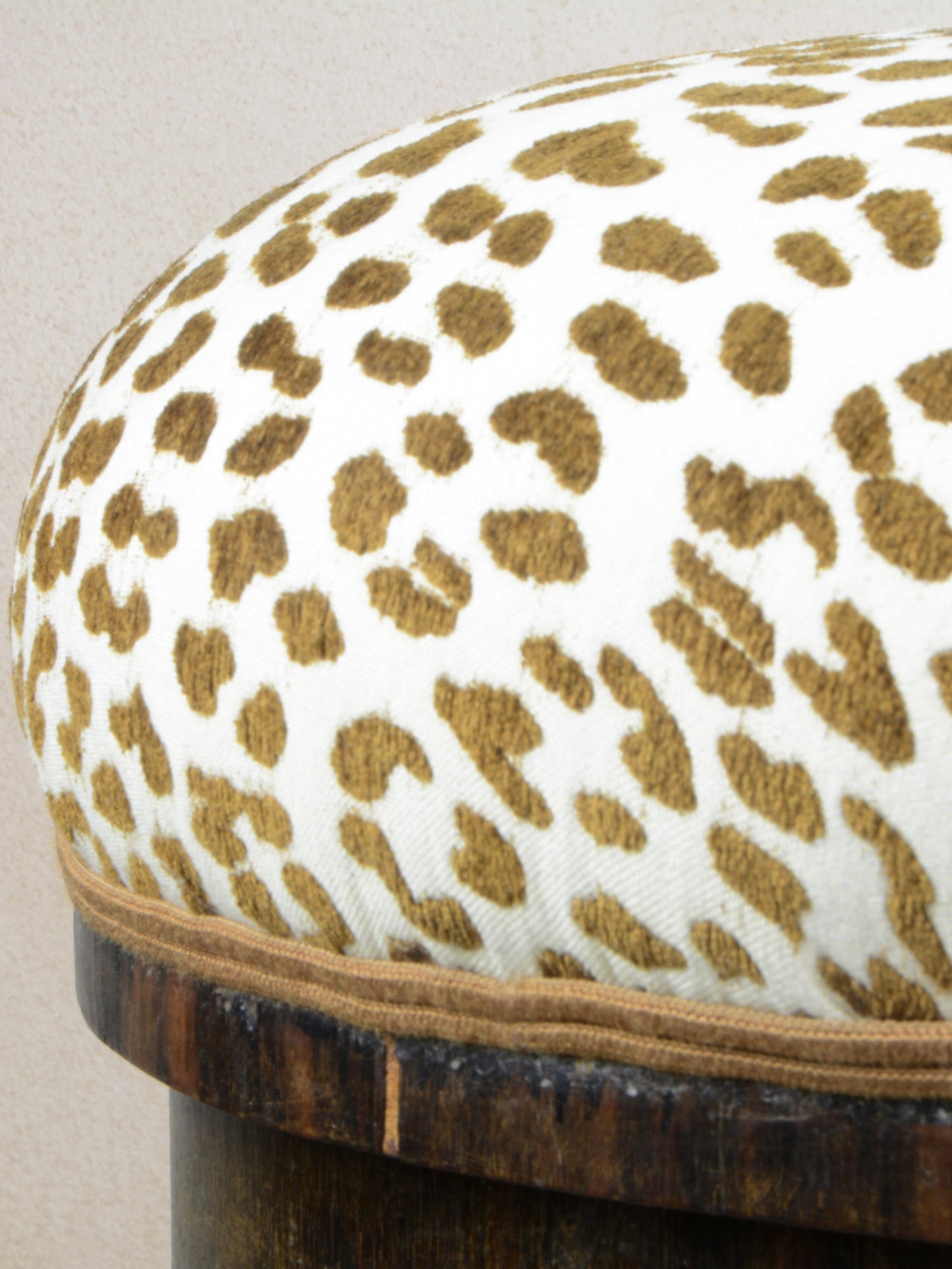 Pair of Animalier Wood Stools, 1930s Stools
