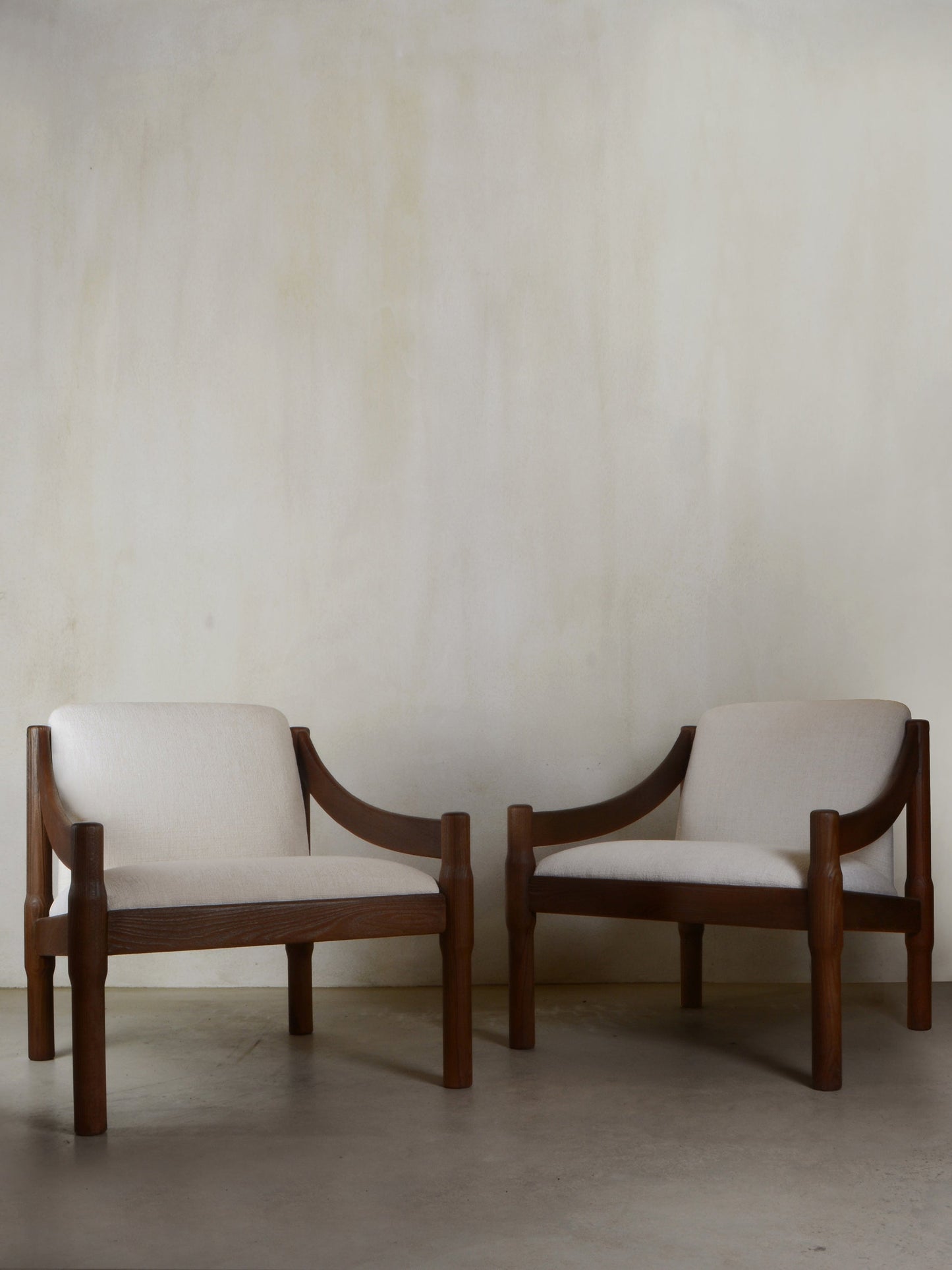 Pair of Carimate 930 Armchair by Vico Magistretti, 1960 Chairs
