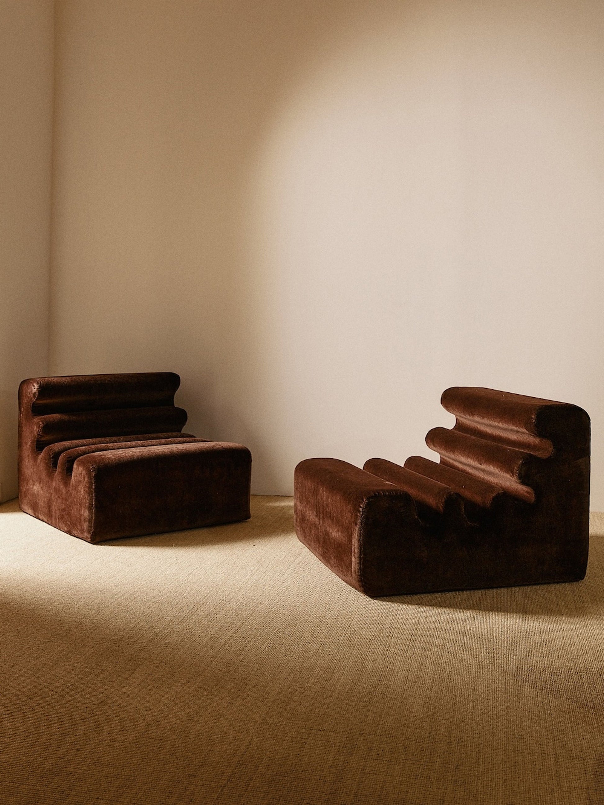 Pair of Karelia Lounge Chairs by Liisi Beckmann, Finland, 1966 Chairs