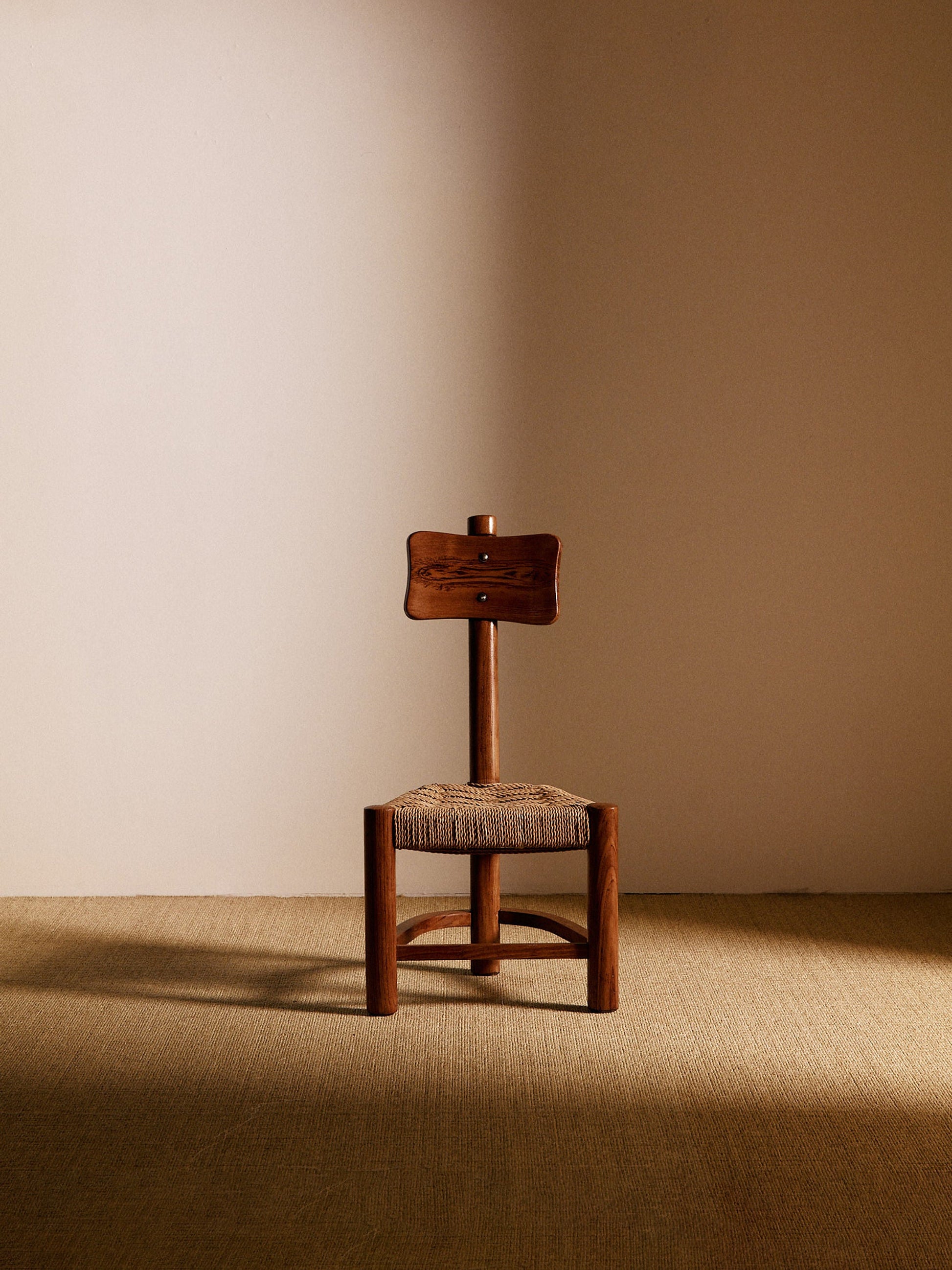 Pair of Tripod Chairs by Maurizio Tempestini, Italy, Circa 1950 Dining Chairs