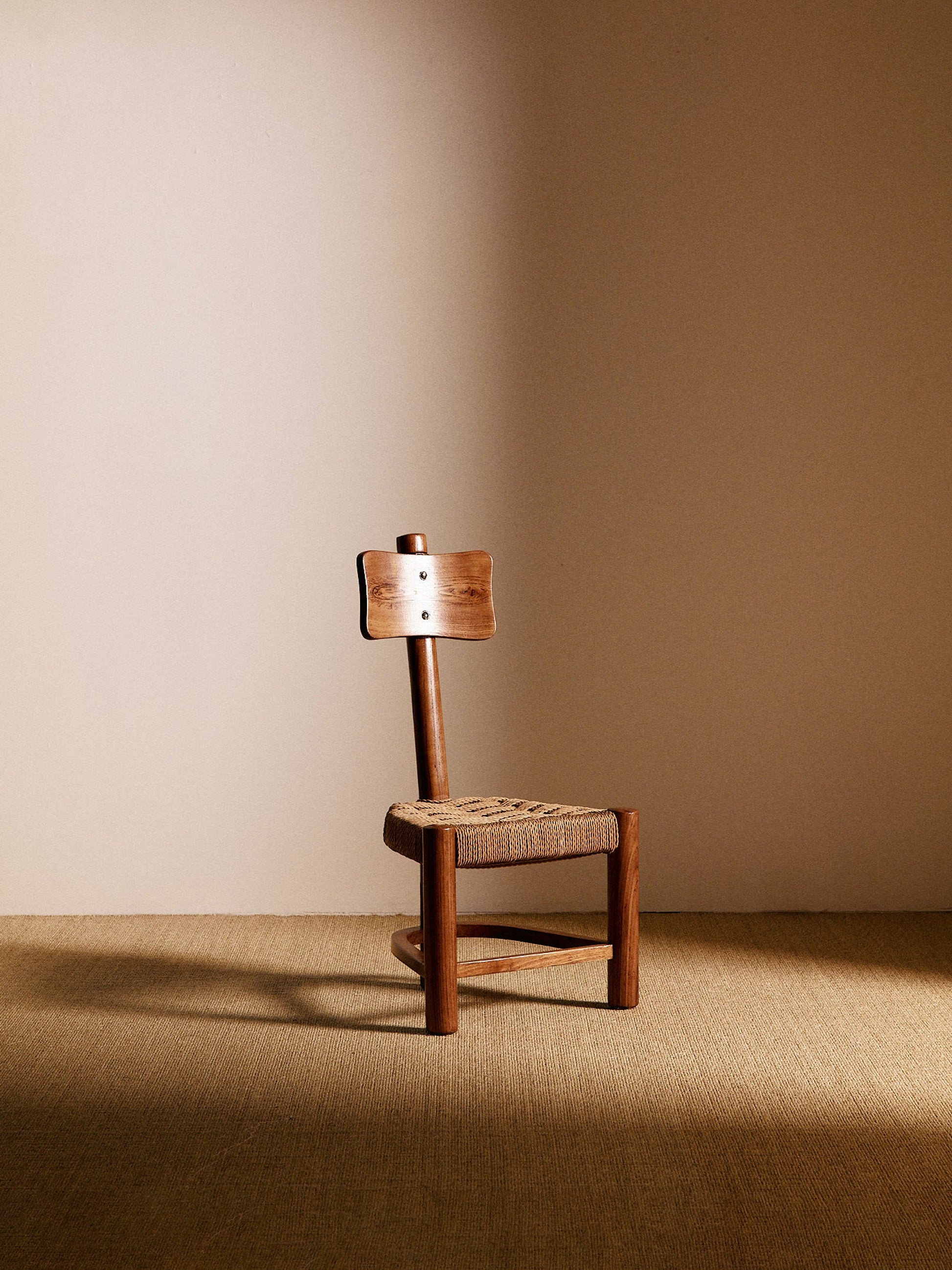 Pair of Tripod Chairs by Maurizio Tempestini, Italy, Circa 1950 Dining Chairs