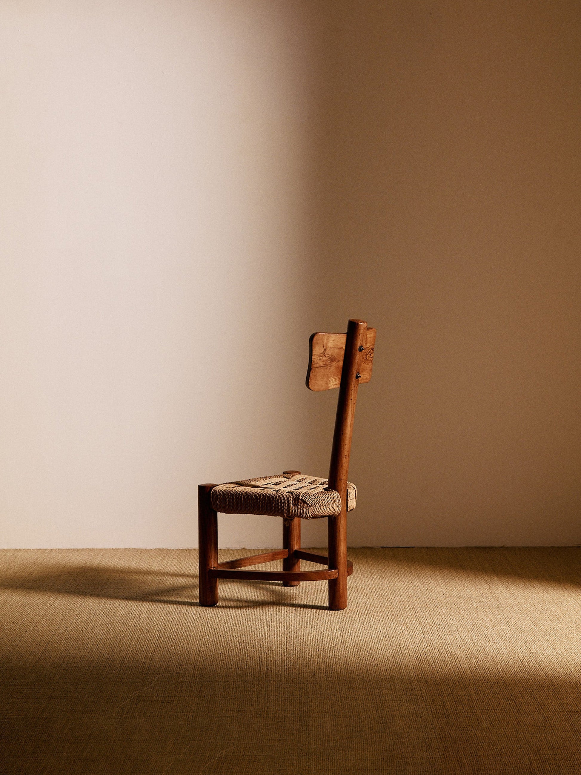Pair of Tripod Chairs by Maurizio Tempestini, Italy, Circa 1950 Dining Chairs